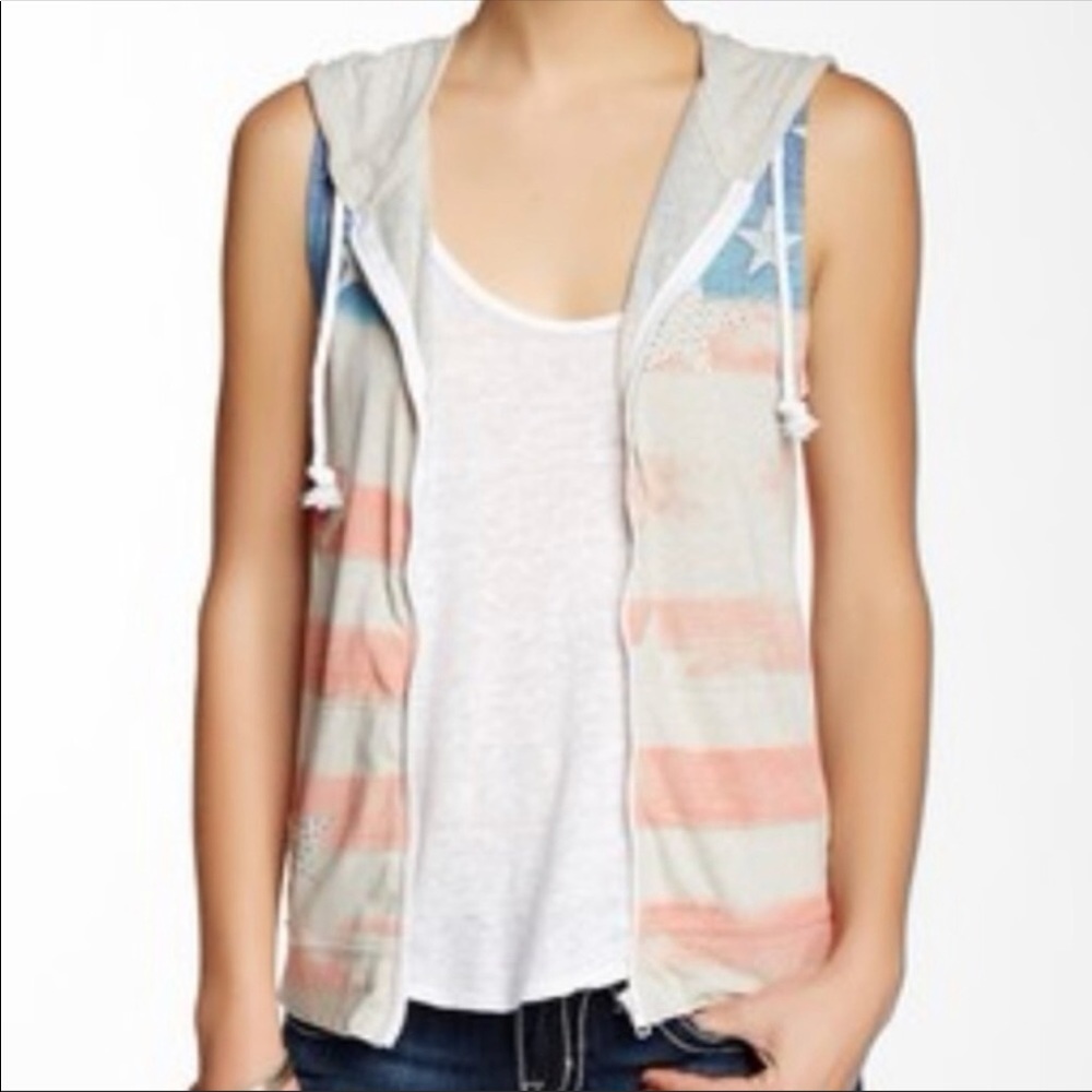 LAST ONE! Miss Me Stars & Stripes Hoodie
